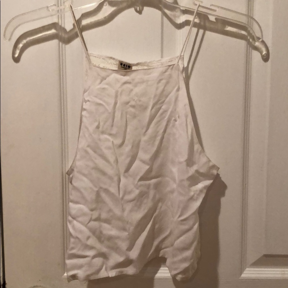 Tank top lace back